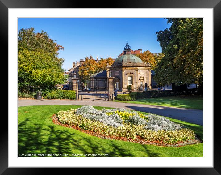 Royal Pump Room Museum at Harrogate Framed Mounted Print by Mark Sunderland