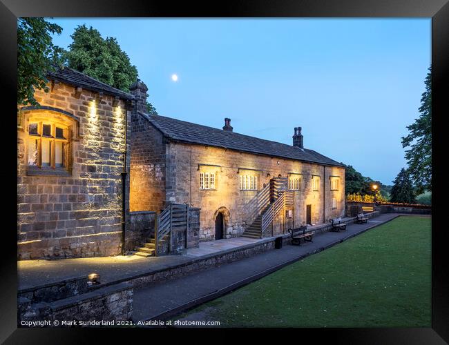 Courthouse Museum at Dusk Knaresborough Framed Print by Mark Sunderland