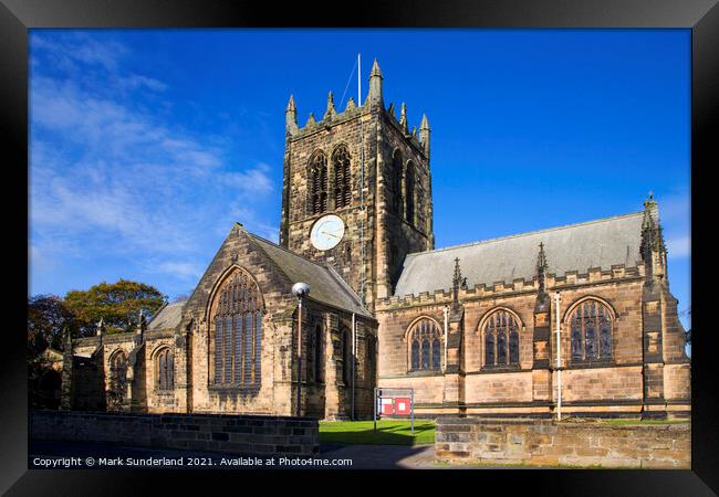 All Saints Church Northallerton Framed Print by Mark Sunderland