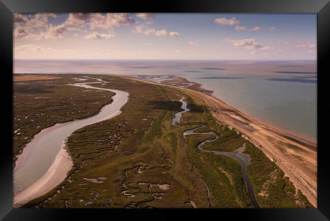 Point Clear, St Osyth Framed Print by Paul Smith