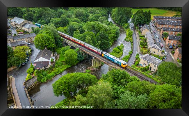 50015 Summerseat Framed Print by GEOFF GRIFFITHS