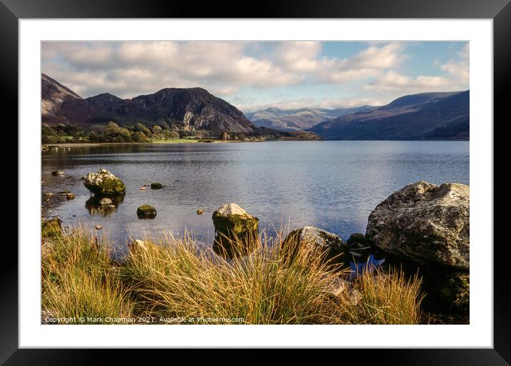 Ennerdale Water, English Lake District Framed Mounted Print by Photimageon UK