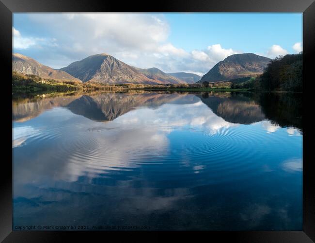 Ripples on Loweswater, Cumbria Framed Print by Photimageon UK