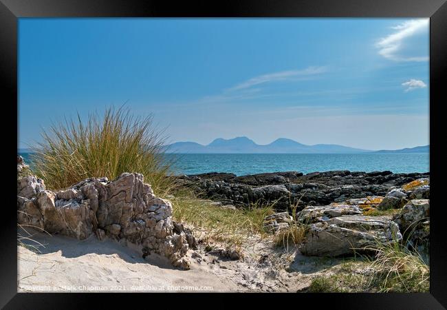 Isle of Jura seen from the Isle Colonsay, Scotland Framed Print by Photimageon UK
