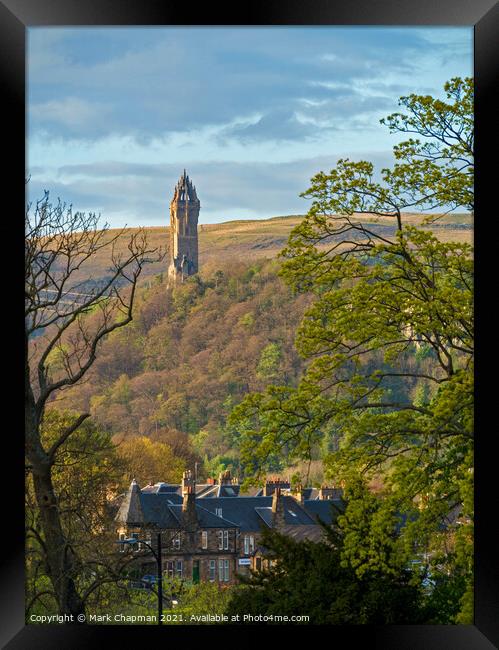 The Wallace Monument, Stirling, Scotland Framed Print by Photimageon UK