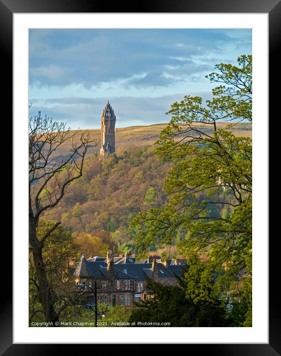 The Wallace Monument, Stirling, Scotland Framed Mounted Print by Photimageon UK