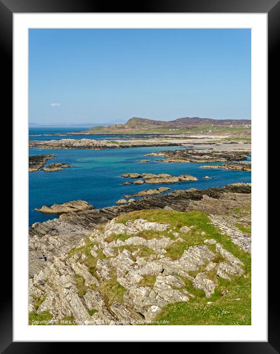West coast of Colonsay Framed Mounted Print by Photimageon UK