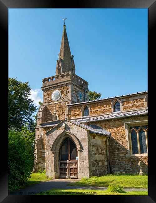 St Mary's Church, Burrough on the Hill, Leicestershire Framed Print by Photimageon UK