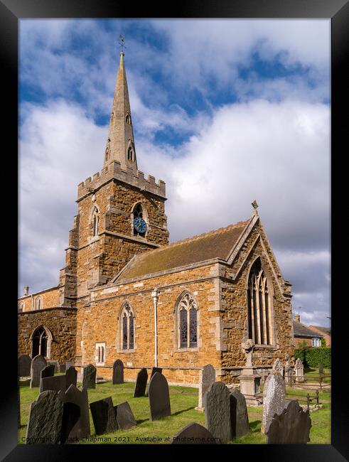 All Saints Church, Somerby, Leicestershire Framed Print by Photimageon UK