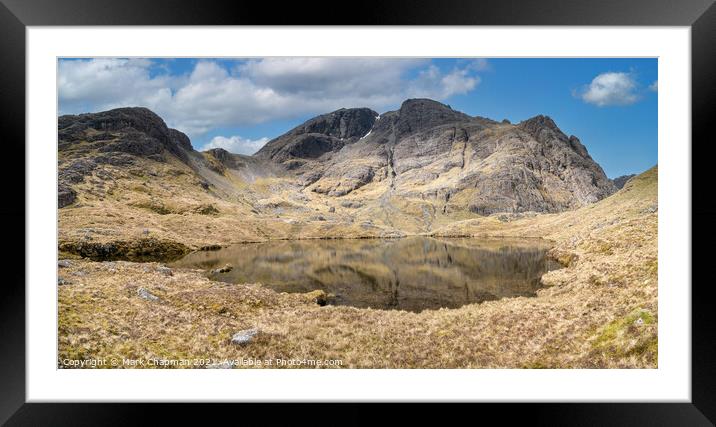 Blaven and Loch Fionna Choire, Skye Framed Mounted Print by Photimageon UK