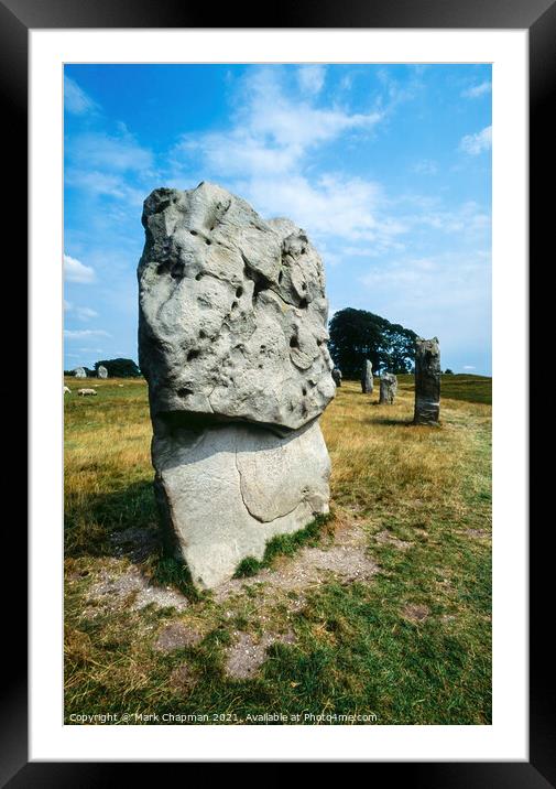 Standing stones, Avebury, Wiltshire, UK Framed Mounted Print by Photimageon UK