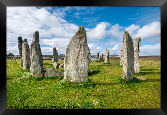 Calanais standing stone circle, Callanish, Isle of Lewis Framed Print by Photimageon UK