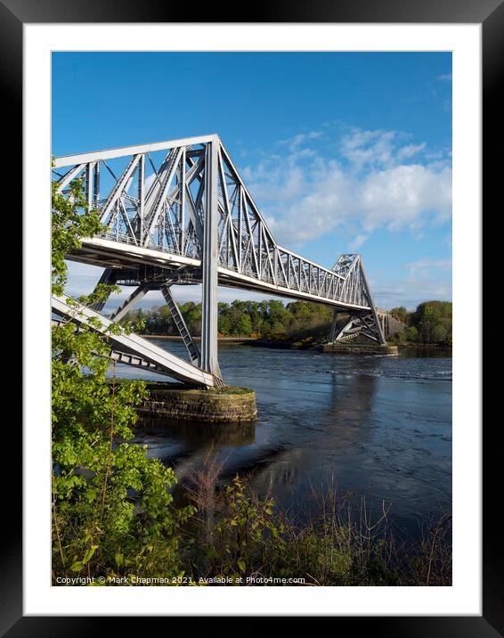 Connel Bridge over Falls of Lora, Loch Etive, Scotland Framed Mounted Print by Photimageon UK