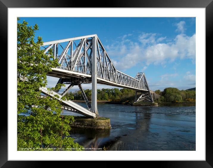 Connel Bridge over Falls of Lora, Loch Etive, Scotland Framed Mounted Print by Photimageon UK