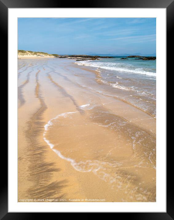 Balnahard Beach, Isle of Colonsay, Scotland Framed Mounted Print by Photimageon UK