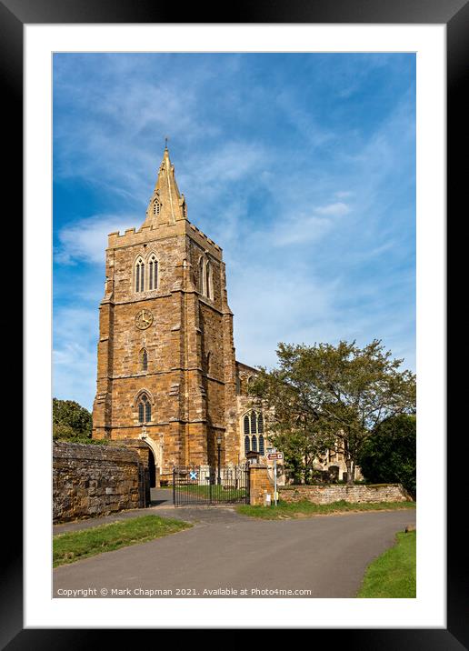 St Andrews Church, Lyddington Framed Mounted Print by Photimageon UK