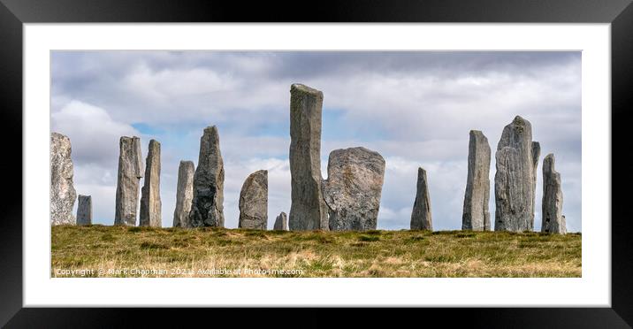 Callanish standing stones, Isle of Lewis Framed Mounted Print by Photimageon UK