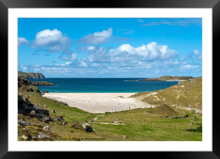 Bosta Beach, Isle of Lewis, Scotland Framed Mounted Print by Photimageon UK