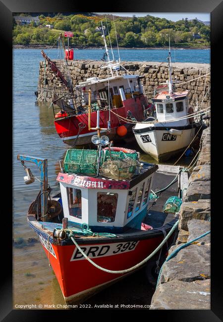 Fishing boats, Broadford, Skye Framed Print by Photimageon UK