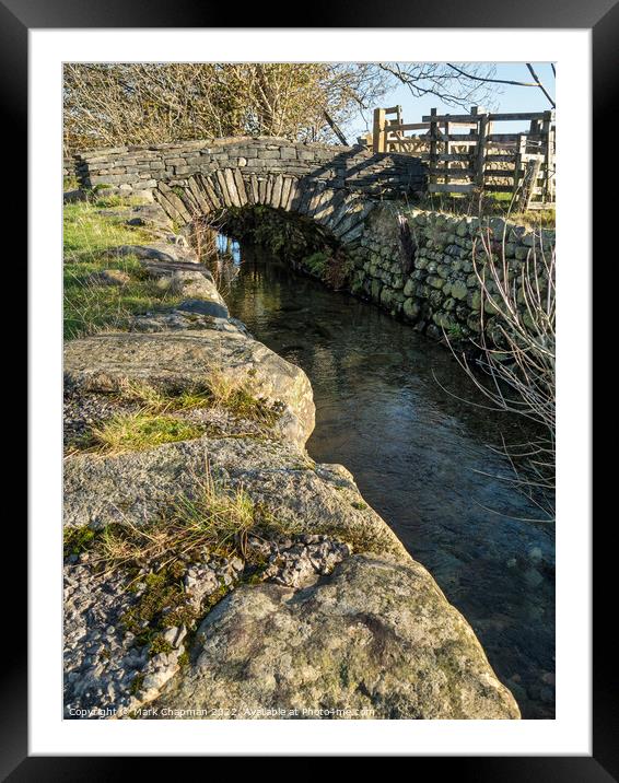 Fell Foot Bridge, Cumbria Framed Mounted Print by Photimageon UK