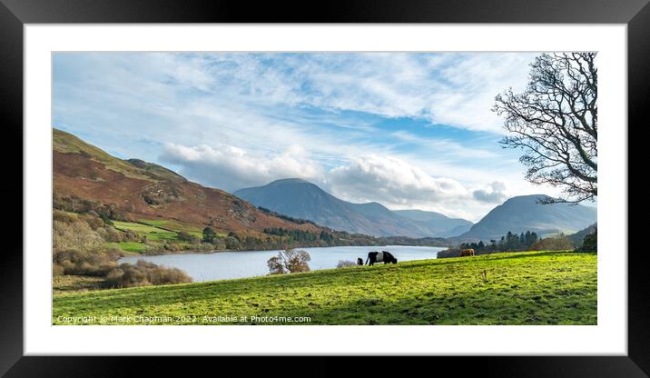 Loweswater in the Lake District Framed Mounted Print by Photimageon UK