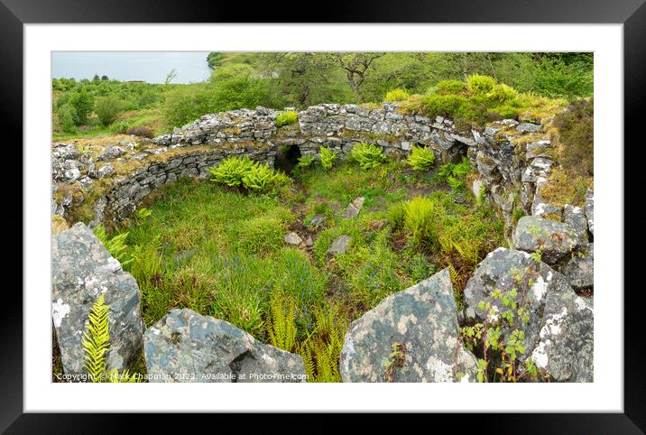 Iron Age Broch, Totaig, Scotland Framed Mounted Print by Photimageon UK