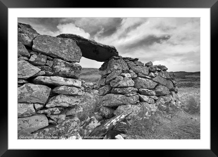 Ruined croft, Boreraig, Isle of Skye Framed Mounted Print by Photimageon UK