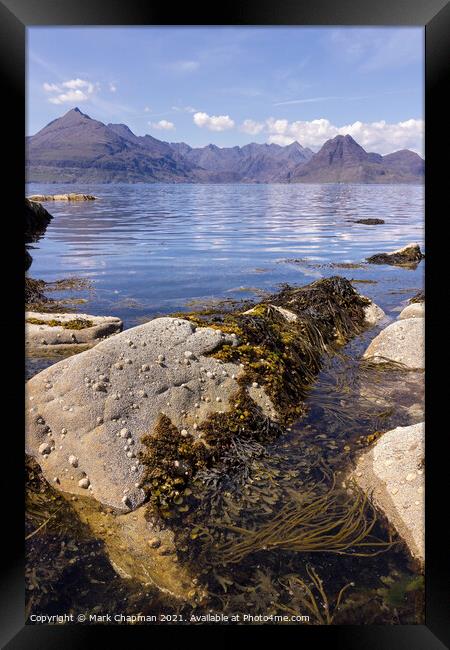 Cuillin Mountains from Elgol, Isle of Skye Framed Print by Photimageon UK