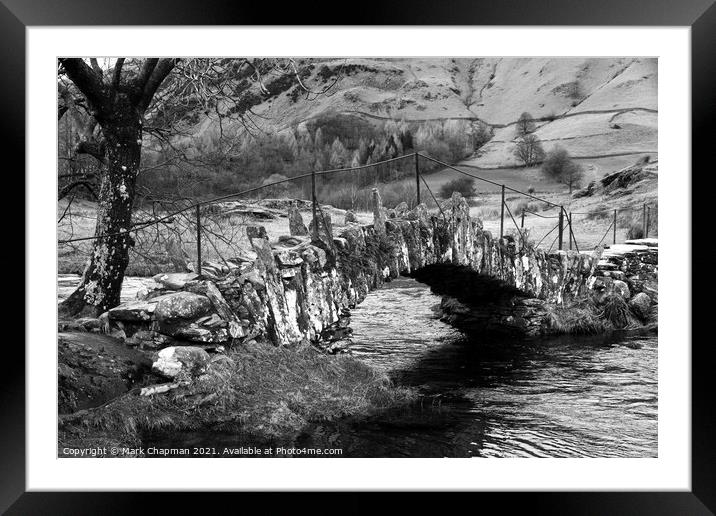 Slater Bridge, Little langdale, Cumbria Framed Mounted Print by Photimageon UK