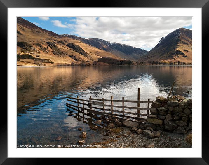 Buttermere in the English Lake District Framed Mounted Print by Photimageon UK