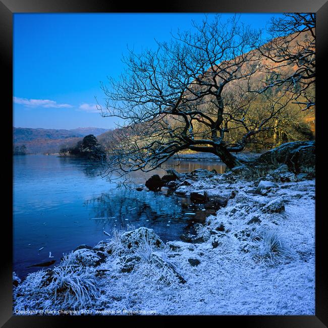 Rydal water in Winter, Cumbria Framed Print by Photimageon UK