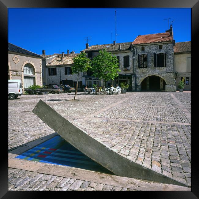 Place des Cornieres, Lauzerte, France Framed Print by Photimageon UK