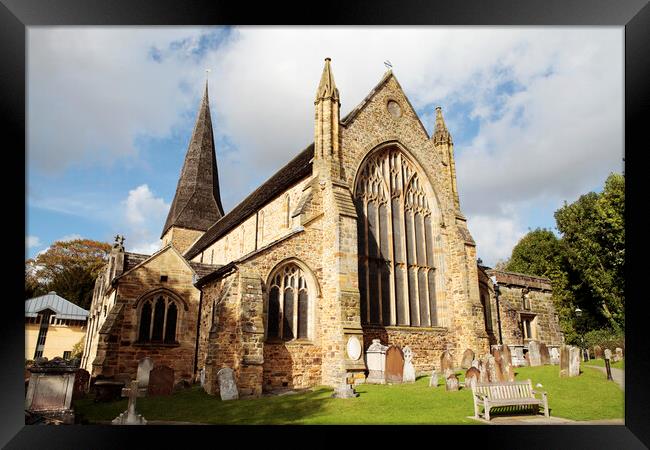 St. Mary’s Church, Horsham Framed Print by Neil Overy