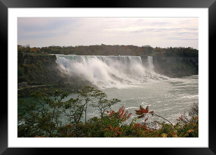 American Falls, Niagara Framed Mounted Print by David Gardener