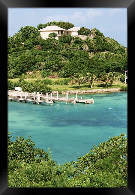 Long Bay, Antigua Framed Print by David Gardener