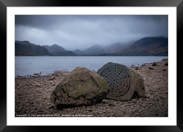 The Centenary Stones Framed Mounted Print by Michaela Strickland