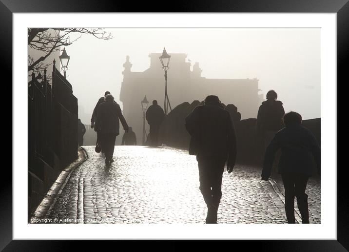 Heading into town Framed Mounted Print by Alister Firth Photography