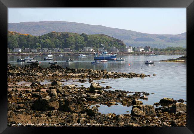 At Anchor Framed Print by Alister Firth Photography