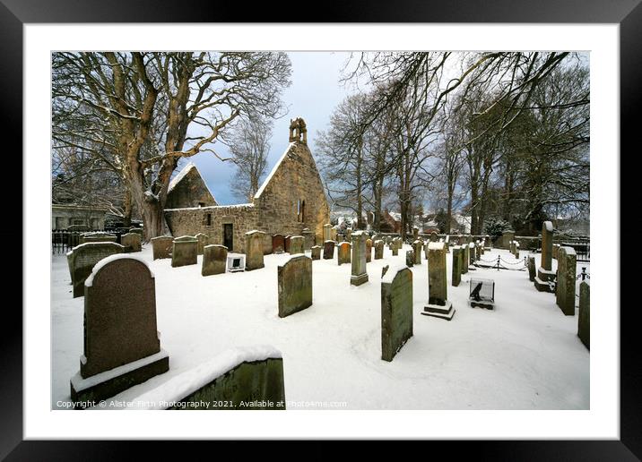 Alloway Auld Kirk Framed Mounted Print by Alister Firth Photography