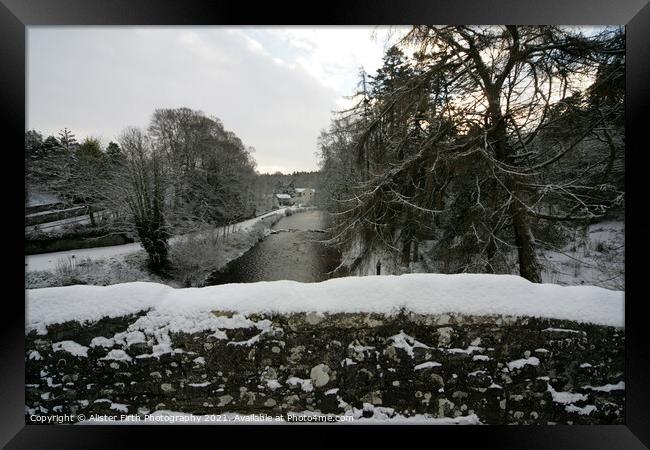 The River Doon, Alloway Framed Print by Alister Firth Photography
