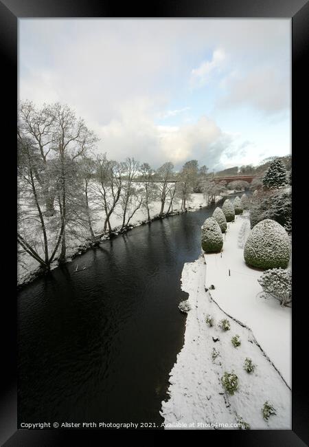 River Doon, Alloway Framed Print by Alister Firth Photography