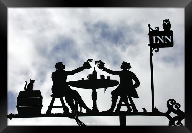 Cheers from the Inn Framed Print by Alister Firth Photography