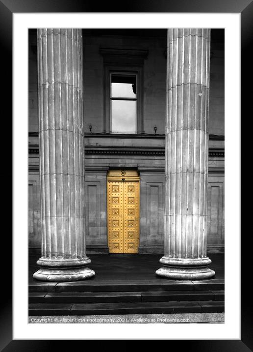 Golden Door Framed Mounted Print by Alister Firth Photography