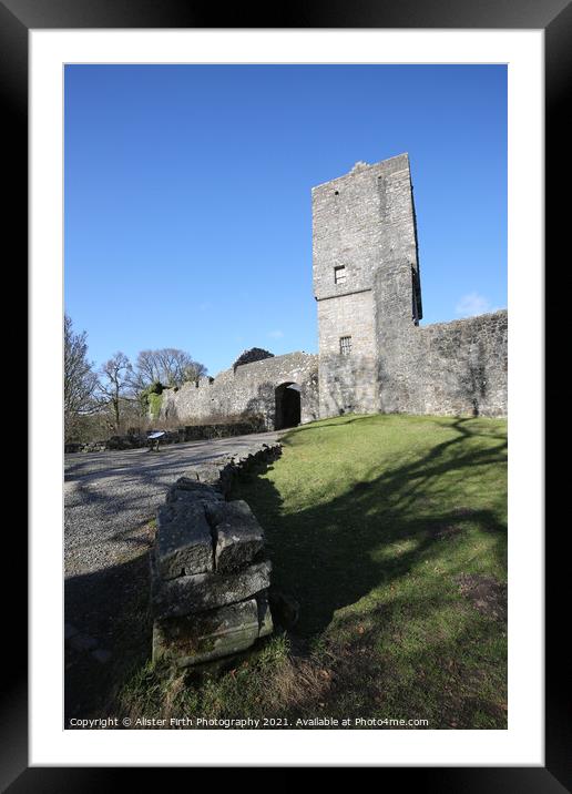 Mugdock Castle Framed Mounted Print by Alister Firth Photography