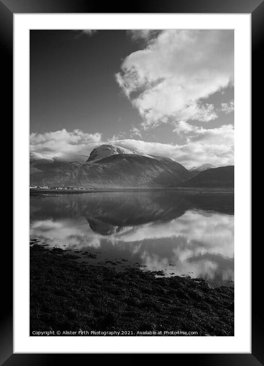 Ben Nevis & Loch Linnhe Framed Mounted Print by Alister Firth Photography