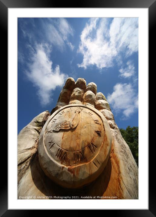 Time in Hand Framed Mounted Print by Alister Firth Photography