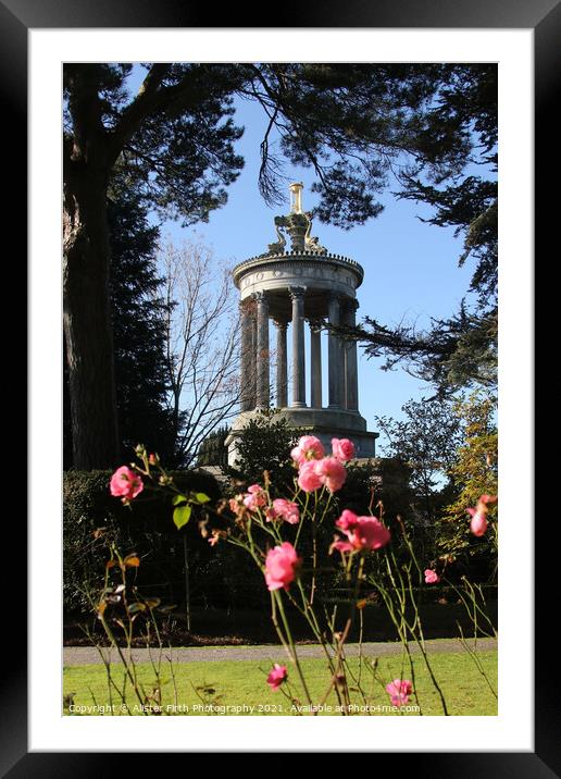 Burns Monument Framed Mounted Print by Alister Firth Photography