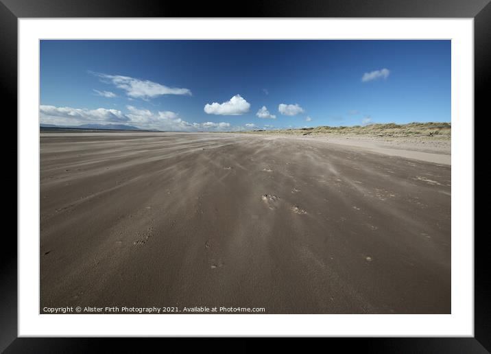 Sky cloud Framed Mounted Print by Alister Firth Photography