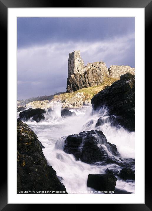 Dunure Framed Mounted Print by Alister Firth Photography