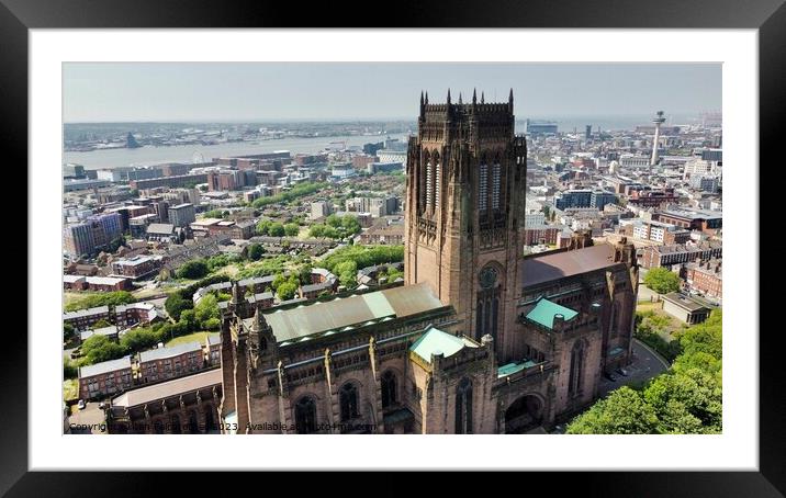 Liverpool Metropolitan Cathedral  Framed Mounted Print by Ian Fairbrother